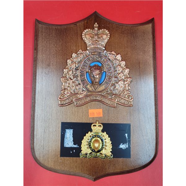 VTG RCMP Plaque Badges