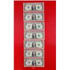 Image 1 : Lot of 2009 American $1 Paper Bills