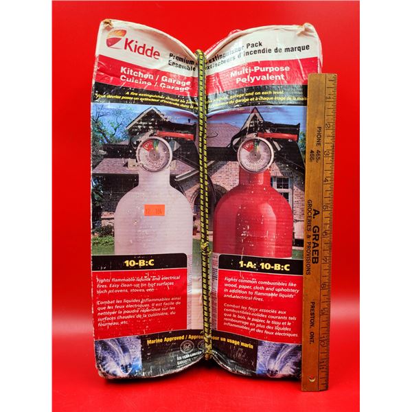 Kidde Premium Fire Extinguisher Multi-Pack