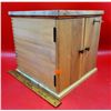 Image 2 : Wooden Lockable Olympic Coin Collector's Coin Cabinet