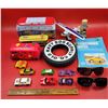 Image 1 : VTG Smalls Lot w/ Diecast Vehicles, Volkswagen Beetle Manual, Puzzle, & More