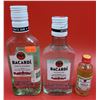 Image 1 : 2 Sealed 200 ml Bacardi White Rum & Mini Tanqueray Bottle