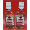 Image 1 : 2 Sealed 200 ml Bacardi White Rum