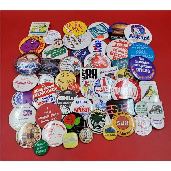 50+ VTG Badges/Pins