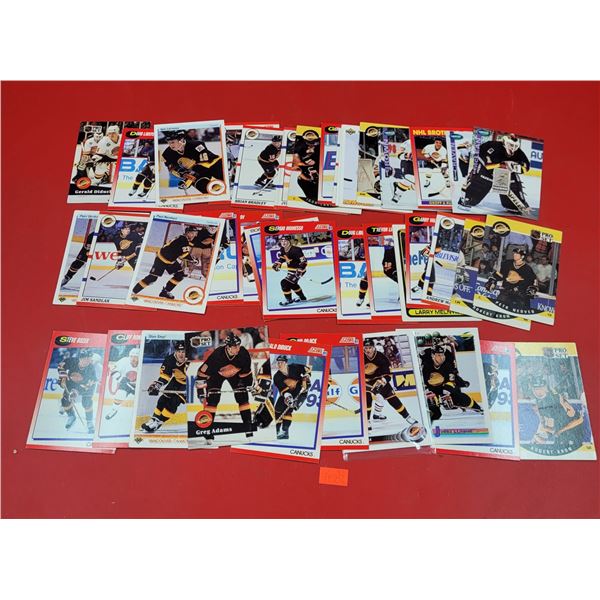 40+ Vancouver Canucks Hockey Cards 1990's