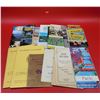 Image 1 : VTG Paper Lot w/ Guides, Maps, & More