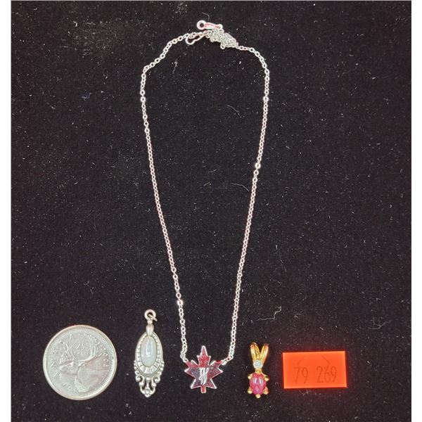 3 Pieces of Jewelry (2 Sterling)