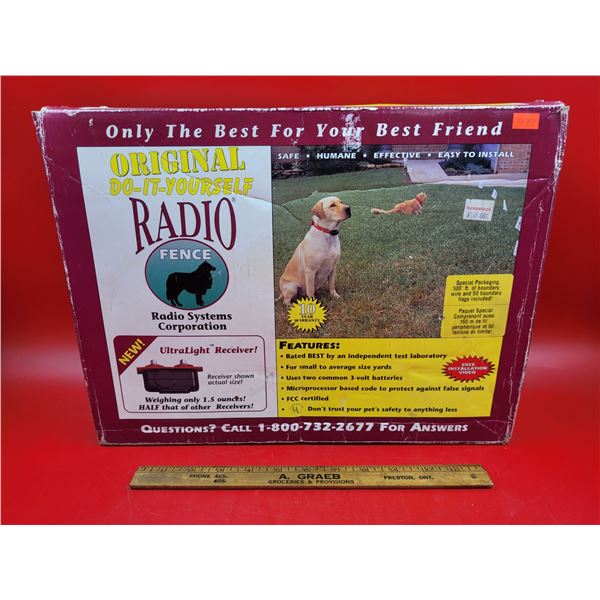 Radio Systems Corp. Radio Dog Fence