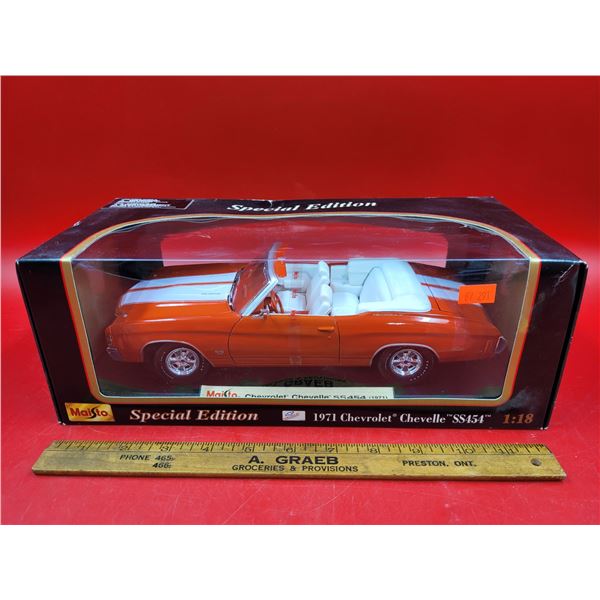 Maisto 1971 Chevrolet Chevelle SS454 Diecast Model