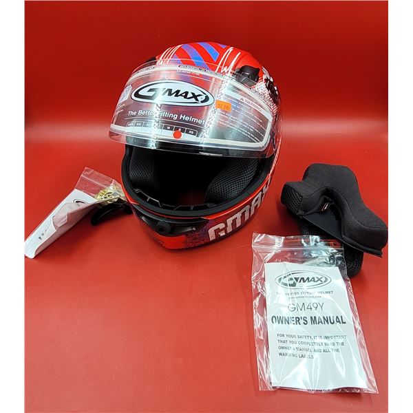GMax GM49Y Better Fitting Helmet w/ Manual
