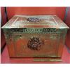Image 1 : Wooden & Brass Embossed Kindling Box