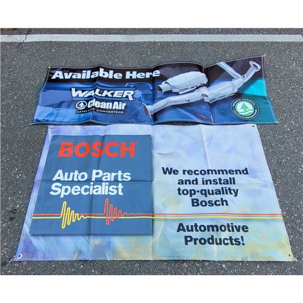 Walker & Bosch Auto Parts Advertising