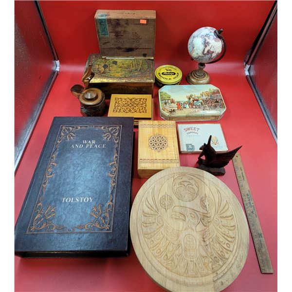 Assorted Lot Of Collectibles Including VTG Mini Globe