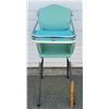 Image 1 : VTG Baby Blue Highchair