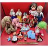 Image 1 : Lot Of VTG Dolls Including Barbies & Troll Doll