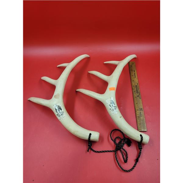 Pair Of Eastman's Outdoor World Resin Deer Calling Antlers