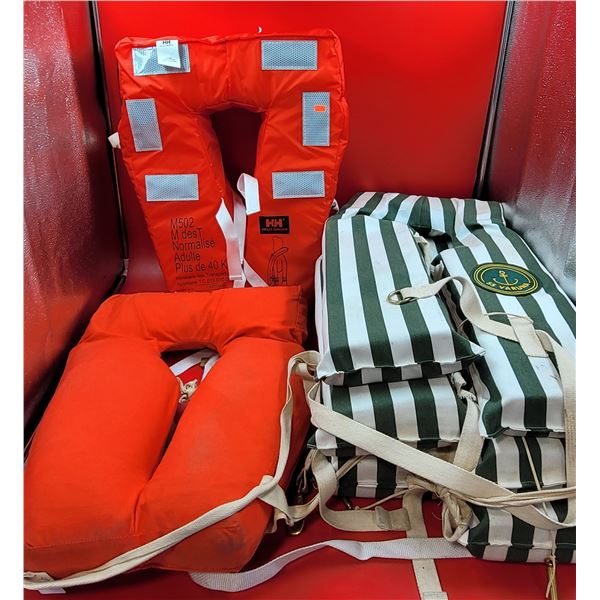 Lot Of Life Jacket Movie Props