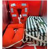 Image 1 : Lot Of Life Jacket Movie Props