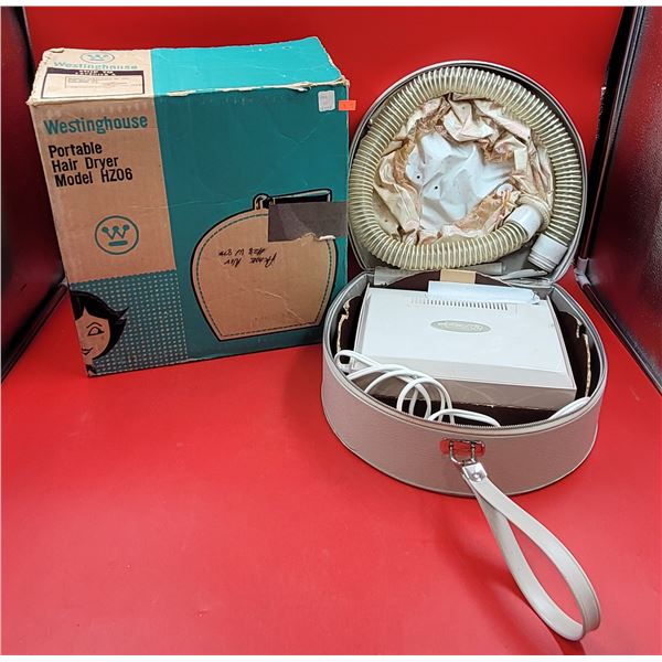 VTG Westinghouse Portable Hair Dryer Model HZ06