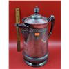 Image 1 : VTG Etched Metal Pitcher