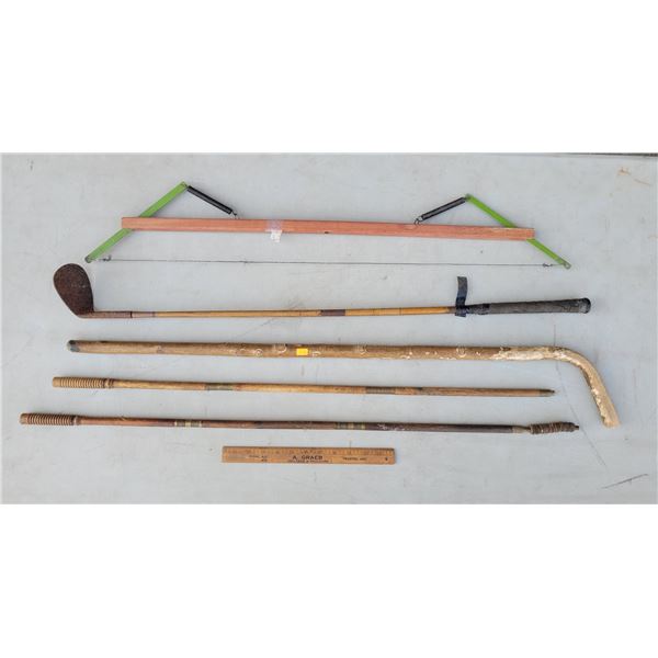 VTG Sports Lot Including VTG Wooden Golf Club