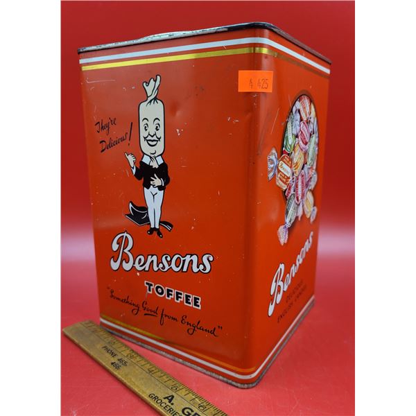 VTG Bensons Toffee Tin