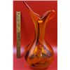 Image 1 : VTG Hand Blown Art Glass Vase