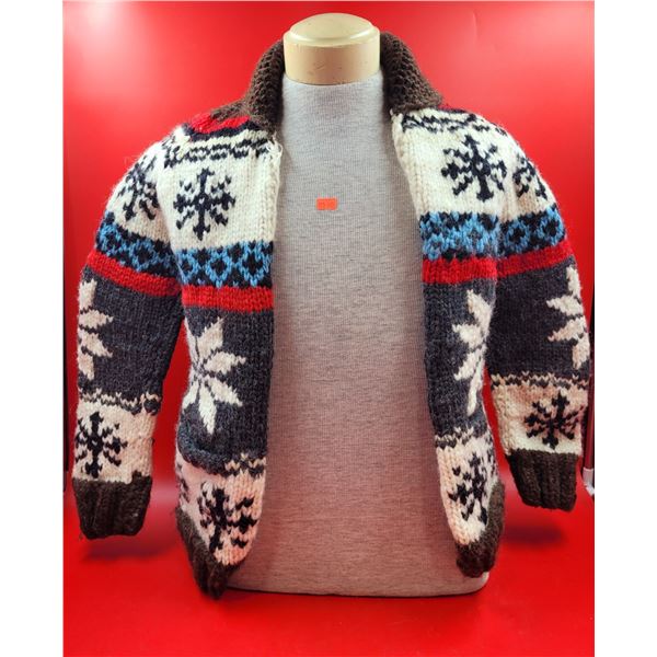 VTG Hand Knit Cowichan Sweater