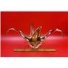 Image 1 : VTG Art Glass Center Piece Bowl