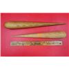 Image 1 : Pair Of VTG Wooden Sailmans Fids
