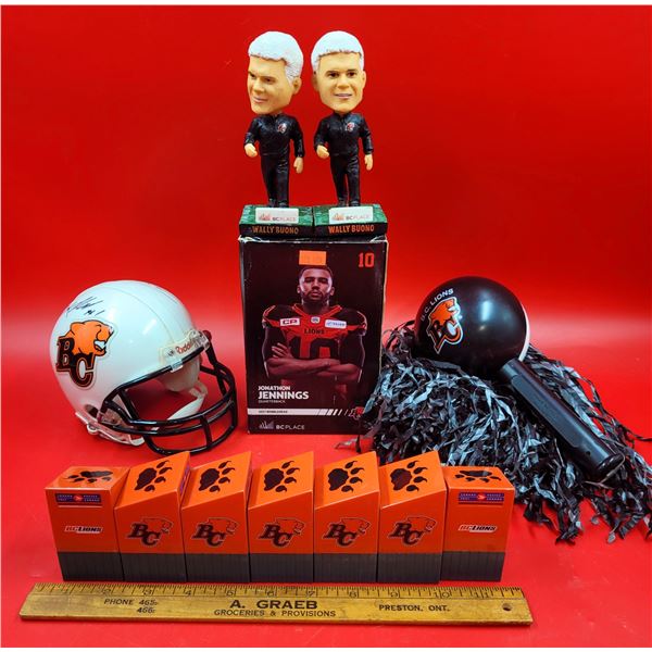 Football BC Lions Bobble Heads & Collectibles