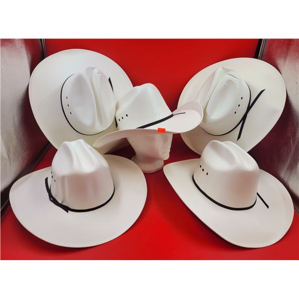 Lot Of White Smith Bilt Cowboy Hats