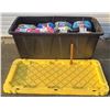 Image 1 : Large Bin Full Of New Assorted Bernat Yarn