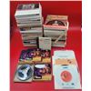 Image 1 : Lot Of Magnetic Recording Sound Tapes & 45 RPM Records