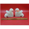 Image 1 : VTG Alabaster Bookends