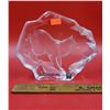 Image 1 : Lynx Glass Sculpture Mats Jonasson Made In Sweden