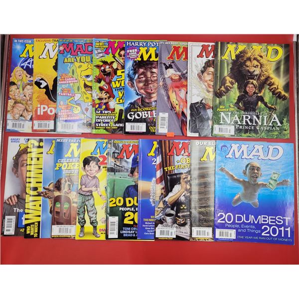 Lot Of Assorted VTG MAD Magazines