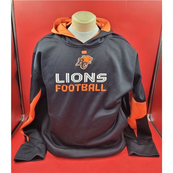 Reebok CFL BC Lions Hoodie Size Youth XL