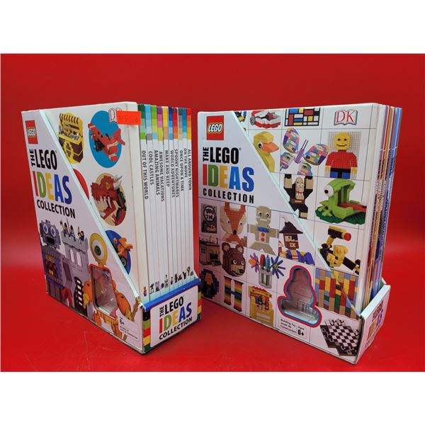 Two Sets Of Books From The Lego Ideas Collection