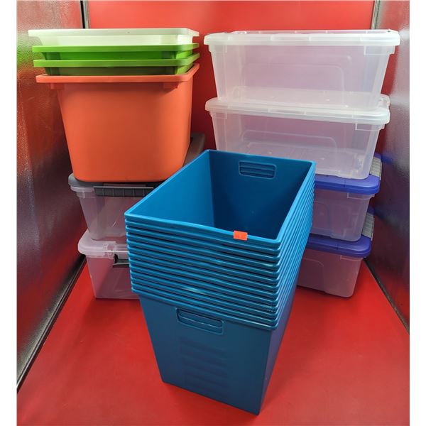 Lot Of Small Storage Bins