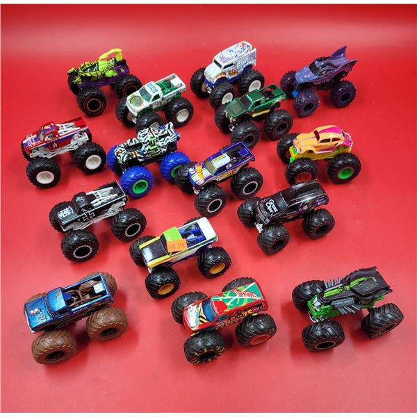 Lot Of Die Cast Monster Trucks