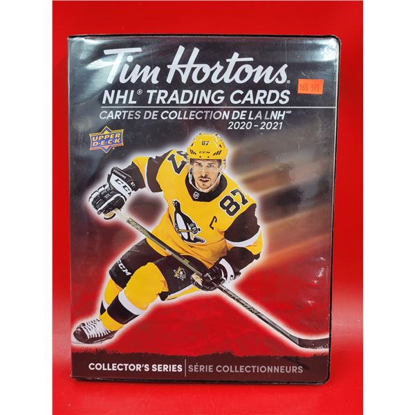 Binder Of Upper Deck x Tim Hortons NHL Trading Cards