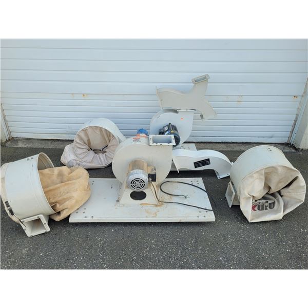 King Of UFO 102B Industrial Double Dust Collecting System Made In Taiwan
