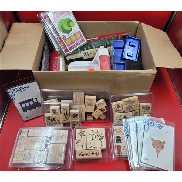 Lot Of Arts & Crafts Including Ink Stamps