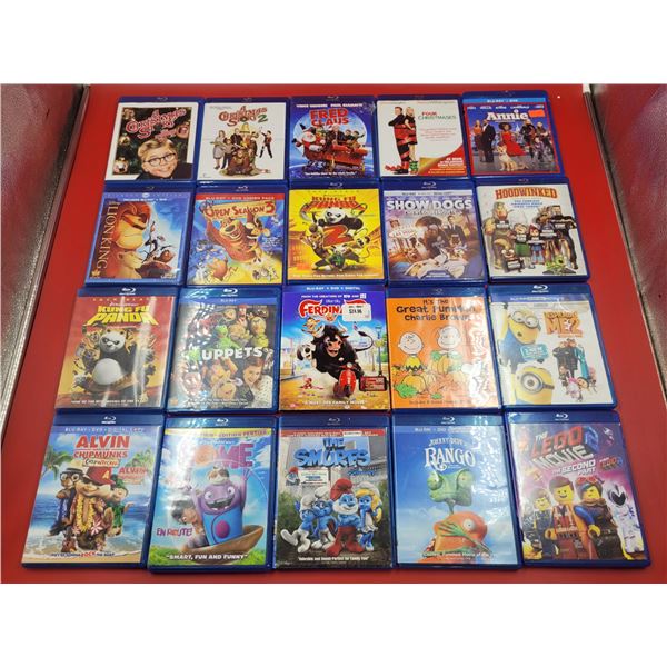 Lot Of 20 Assorted Blu-ray DVD's