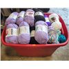 Image 1 : Bin Full Of Assorted Bernat Yarn