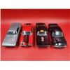 Image 1 : Lot Of 4 Die Cast Muscle Cars