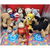 Image 1 : Lot Of Stuffed Animals Including Build A Bear & Curious George w/ Build A Bear Bags