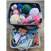 Image 1 : Large Lot Of Yarn & Crochet Supplies
