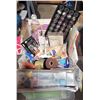 Image 1 : Bin Full Of Misc. Art Supplies